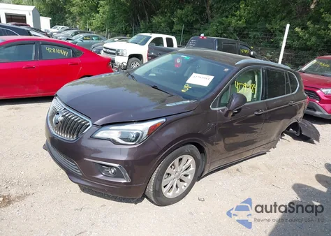 2017 Buick Envision Essence z USA, uszkodzony, nr VIN LRBFXBSA5HD178738